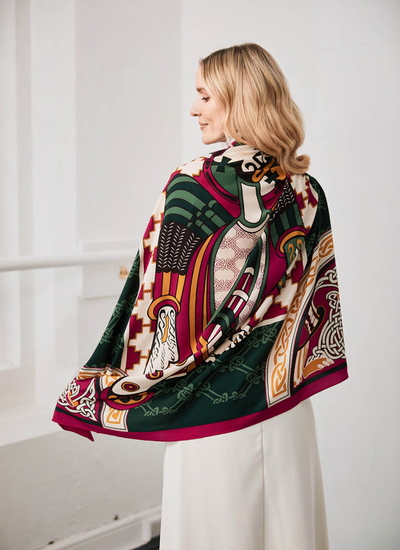 Book of Kells Square Scarf